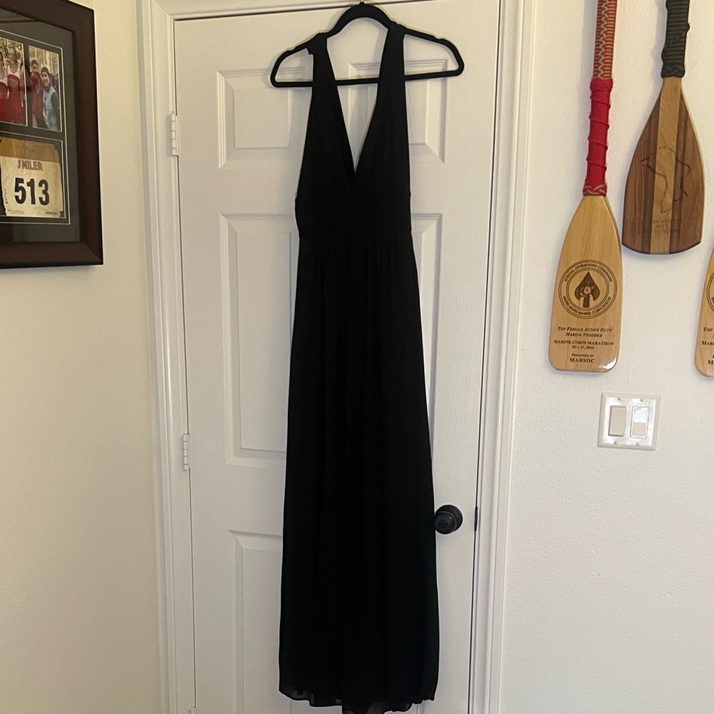 NWOT White House Black Market Black Multi Way Dress